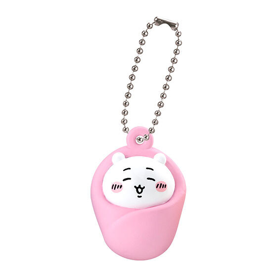 Chiikawa “Okurumi Mascot Charm” – Complete Set of 4 Capsule Toy