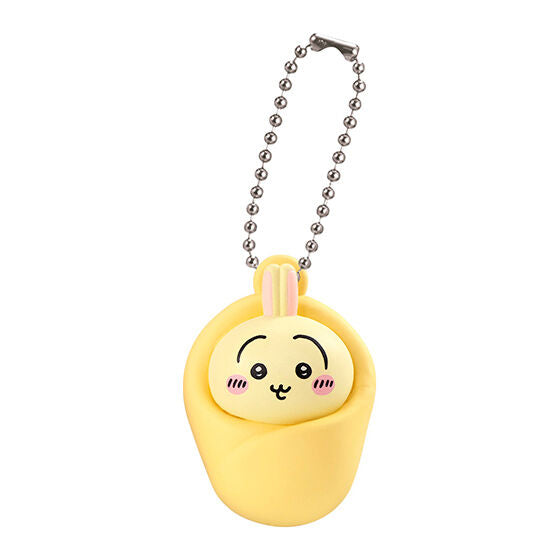 Chiikawa “Okurumi Mascot Charm” – Complete Set of 4 Capsule Toy