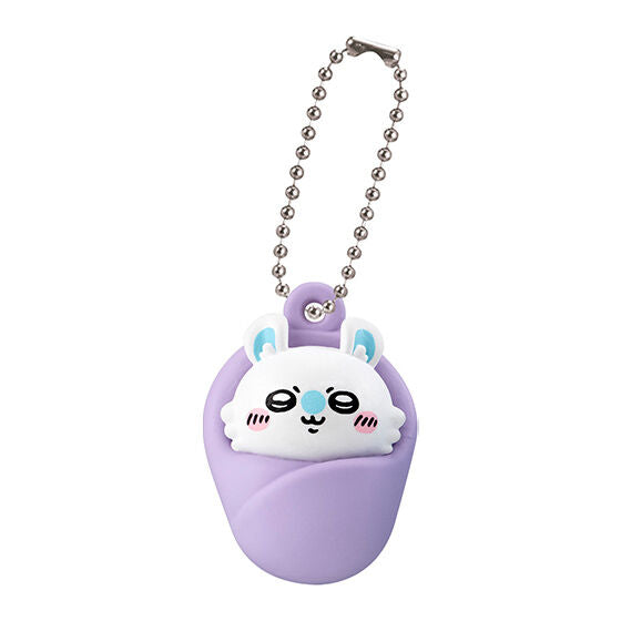Chiikawa “Okurumi Mascot Charm” – Complete Set of 4 Capsule Toy